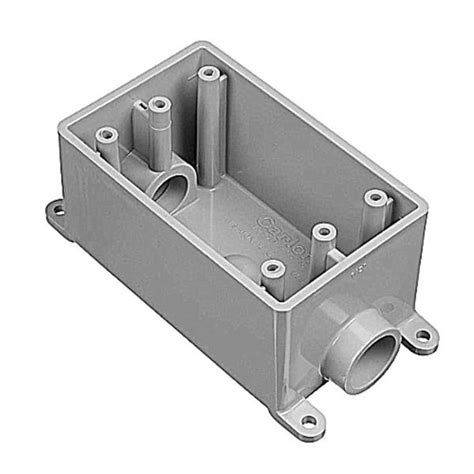 small junction box non metallic|carlon 24x24x6 pvc box.